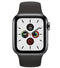 Apple  Watch Series 5 - 32GB - Cellular + GPS - 44mm - Space Grey - Aluminum - Black - Sport Band - Rubber - Good