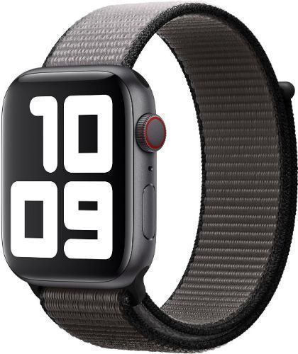 Apple  Watch Series 4 - 16GB - Cellular + GPS - 44mm - Space Grey - Stainless Steel - Anchor Gray - Sport Loop Band - Rubber - Premium