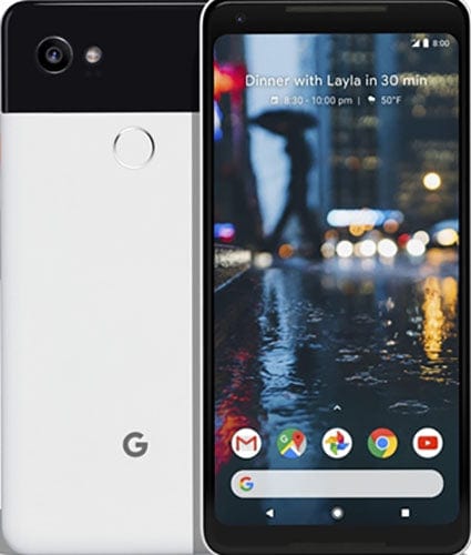 Google  Pixel 2 XL - 64GB - Black & White - Excellent