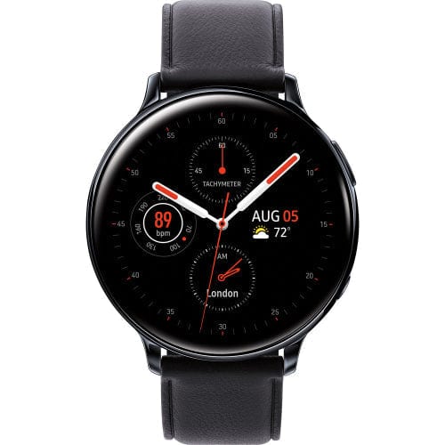 Samsung Galaxy Watch Active2 Stainless Steel | 44mm (LTE) - 4GB - Black - Acceptable