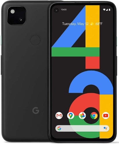 Google  Pixel 4a - 128GB - Just Black - 4G - Acceptable