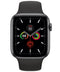 Apple Watch Series 5 Aluminum 44mm (GPS) Black Sport Band - 32GB - Space Grey - Acceptable